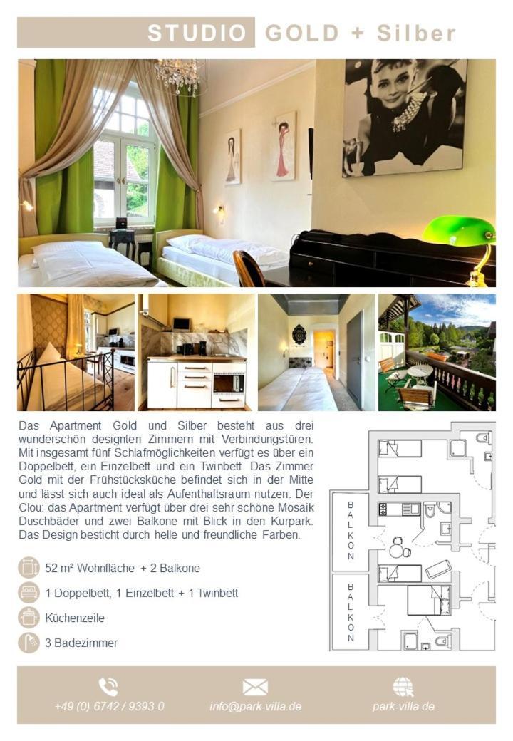Park Villa Zentral Am Mittelrhein - Zimmer & Apartments Boppard Zewnętrze zdjęcie